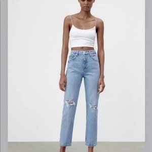 Zara High Rise Slim Jeans - US Size 4.